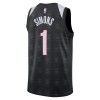 Dres Portland Trail Blazers Anfernee Simons Nike 2024-25 City Edition Crno Swingman